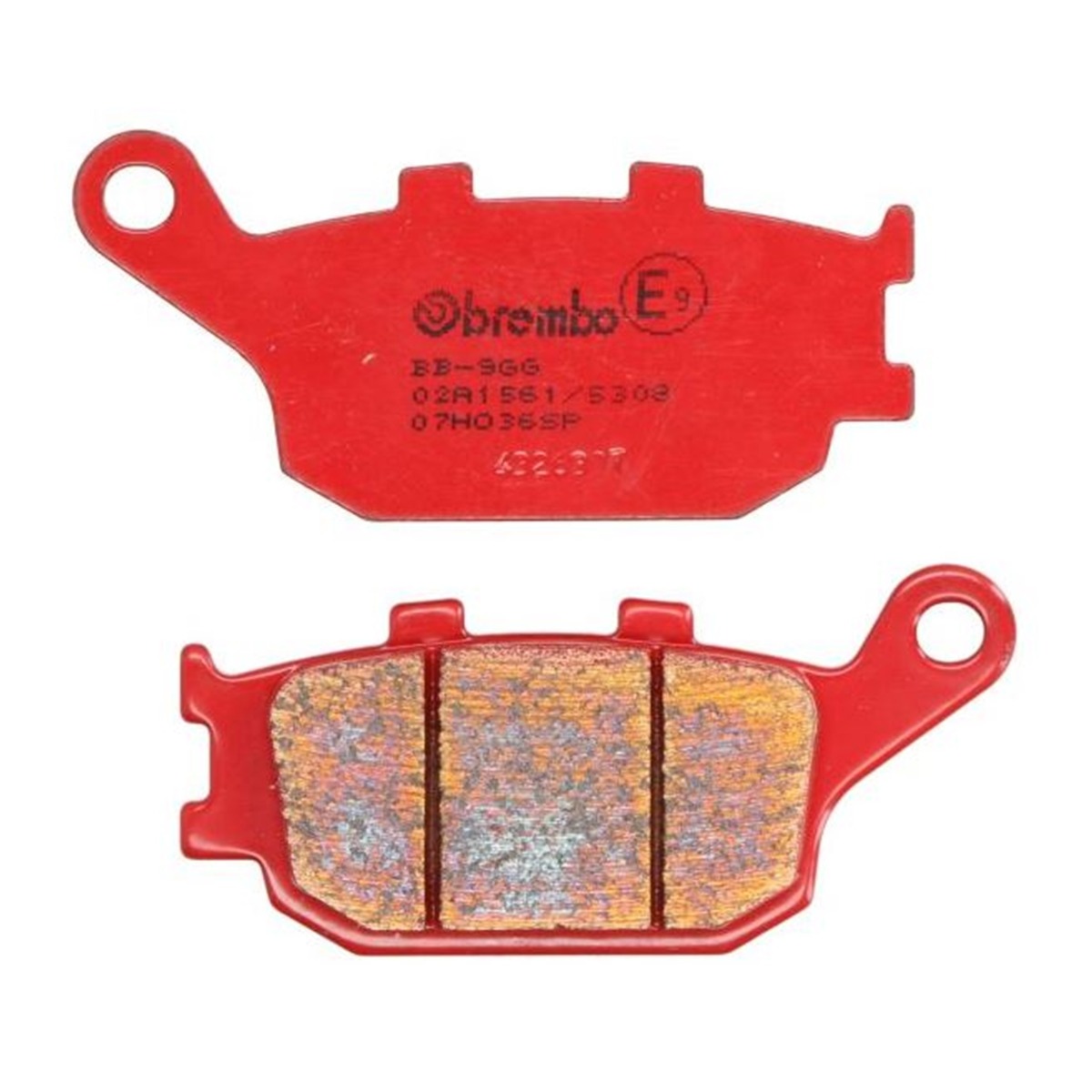 KIT PASTIGLIE FRENO POSTERIORE BREMBO 07HO36SP HORNET 600 Z750 V-STROM 650 1000 FZ1 R1 MT07 MT09