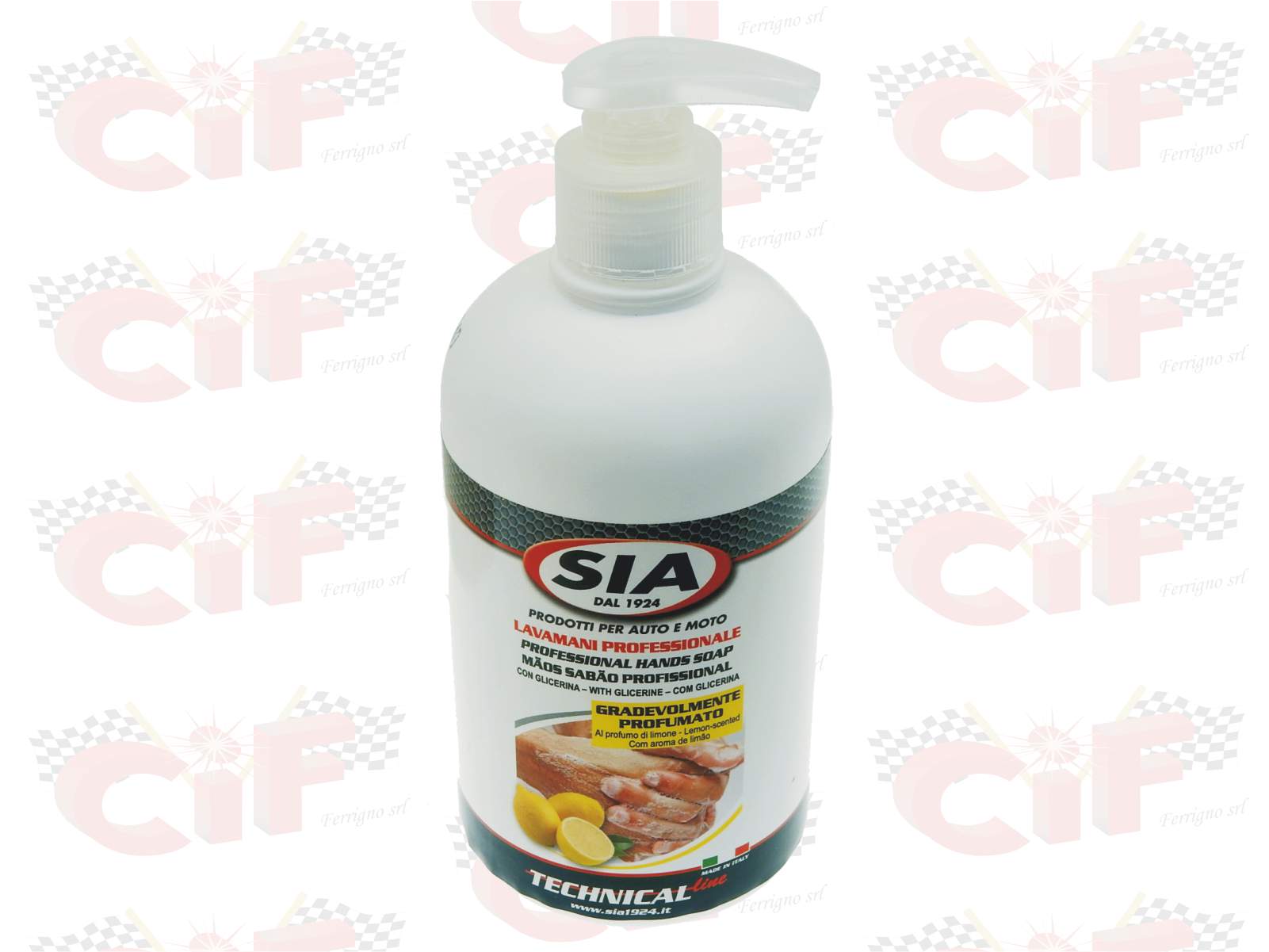 Lavamani Professionale - Flacone 500 ml Con Dispenser