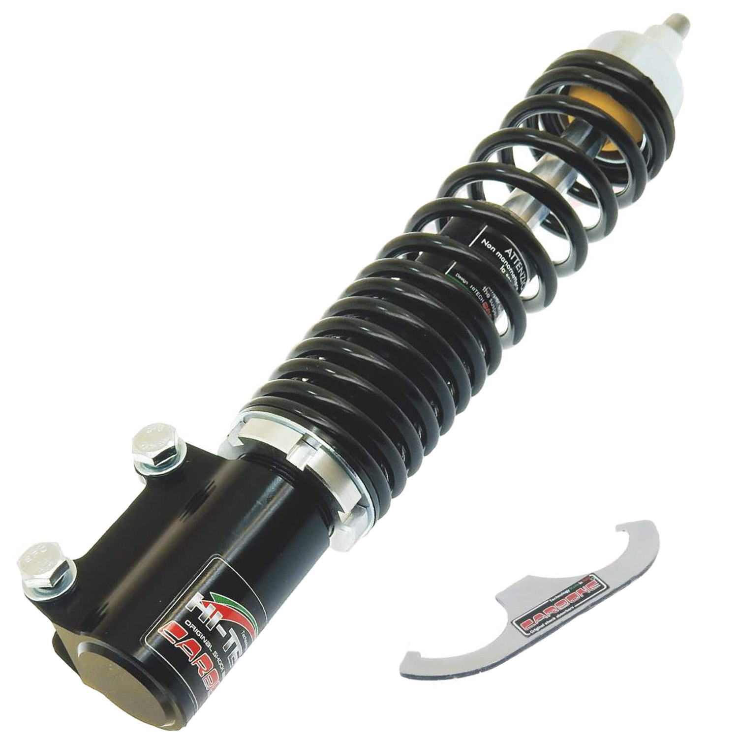 Ammortizzatore Anteriore Carbone HI-TECH Regolabile nera Vespa GTS 125 300 2022-23