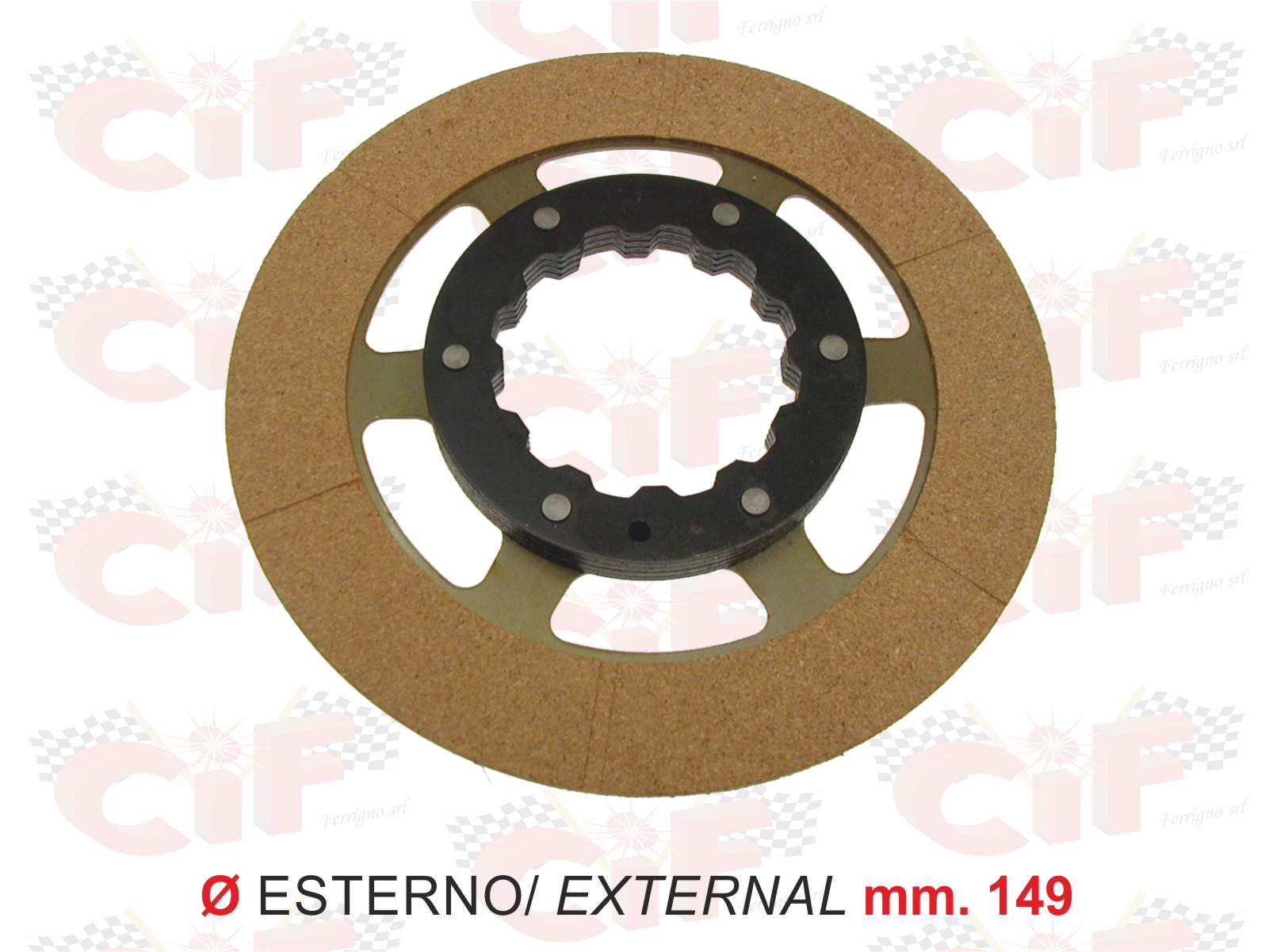 DISCO FRIZIONE PER APE TM P 602-APE P 702