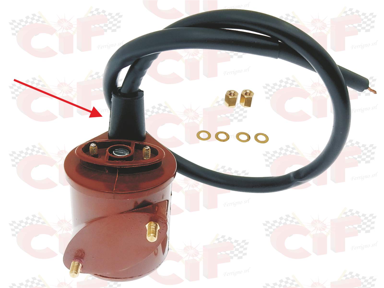 BOBINA ACCENSIONE ESTERNA SUPER POTENZIATA VESPA GS 150