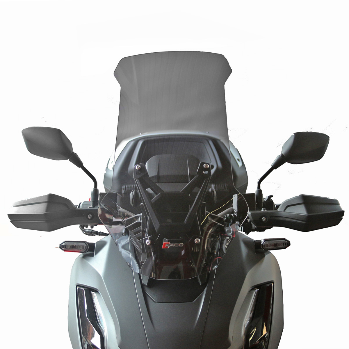 CUPOLINO FUME' FACO 28340 + ANBAUSATZ KYMCO XCITING R 300 500 2009