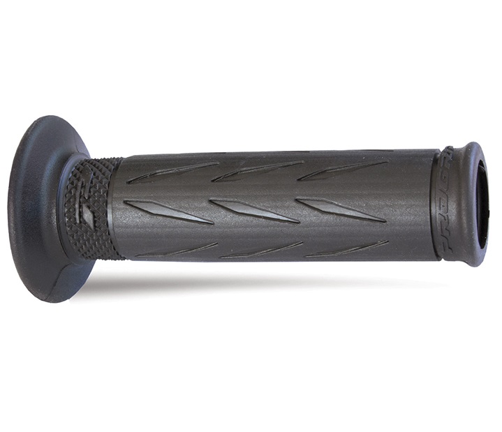 Coppia Manopole PROGRIP Universale Moto Strada 729-OE-102 Singola Densità Nero Con Foro