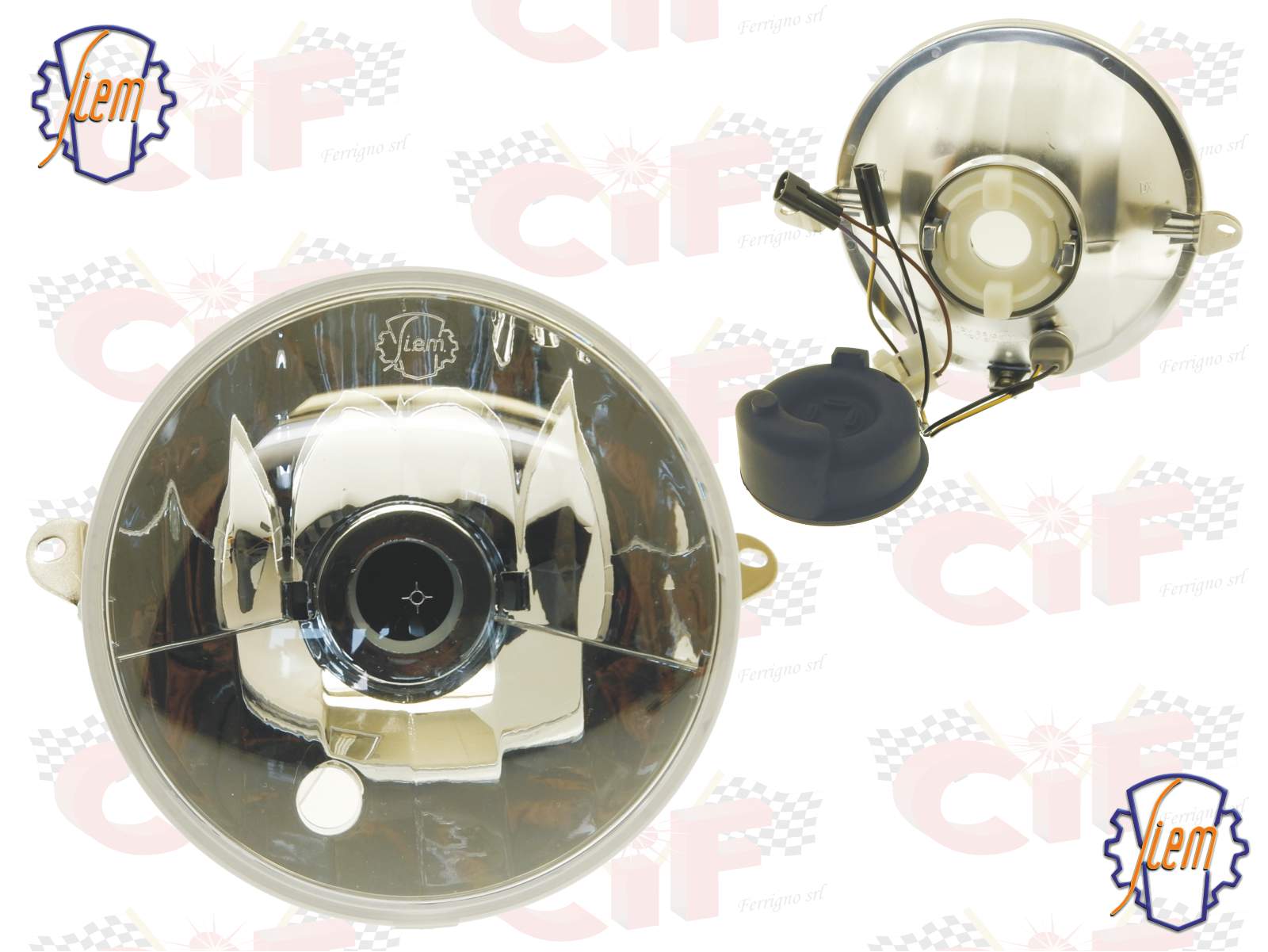 Fanale Anteriore Faro Originale Siem Vespa PX