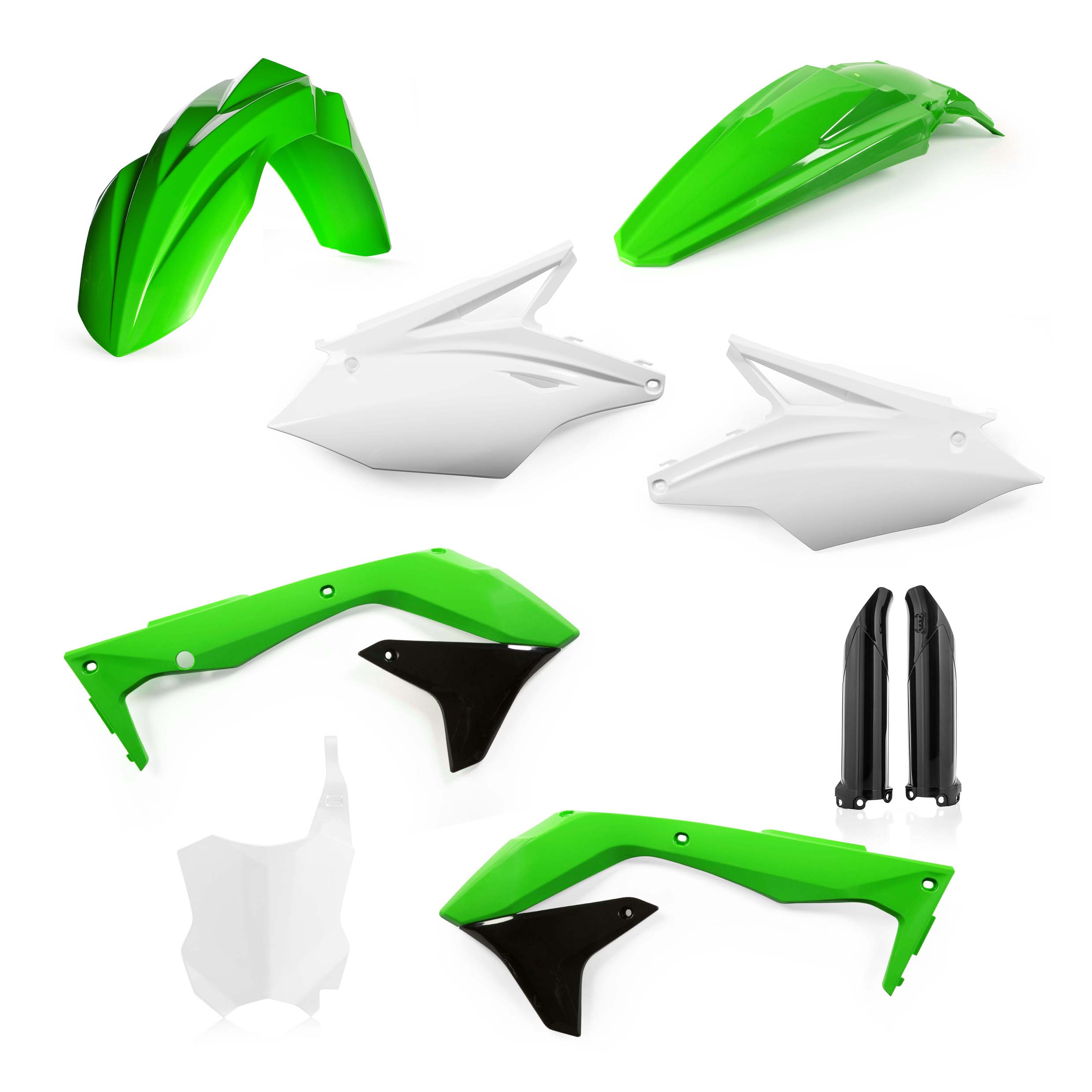 ACERBIS KIT CARENE PLASTICHE PER KAWASAKI ORIGINALE KAWASAKI KX 450 F 2018 0022988.553