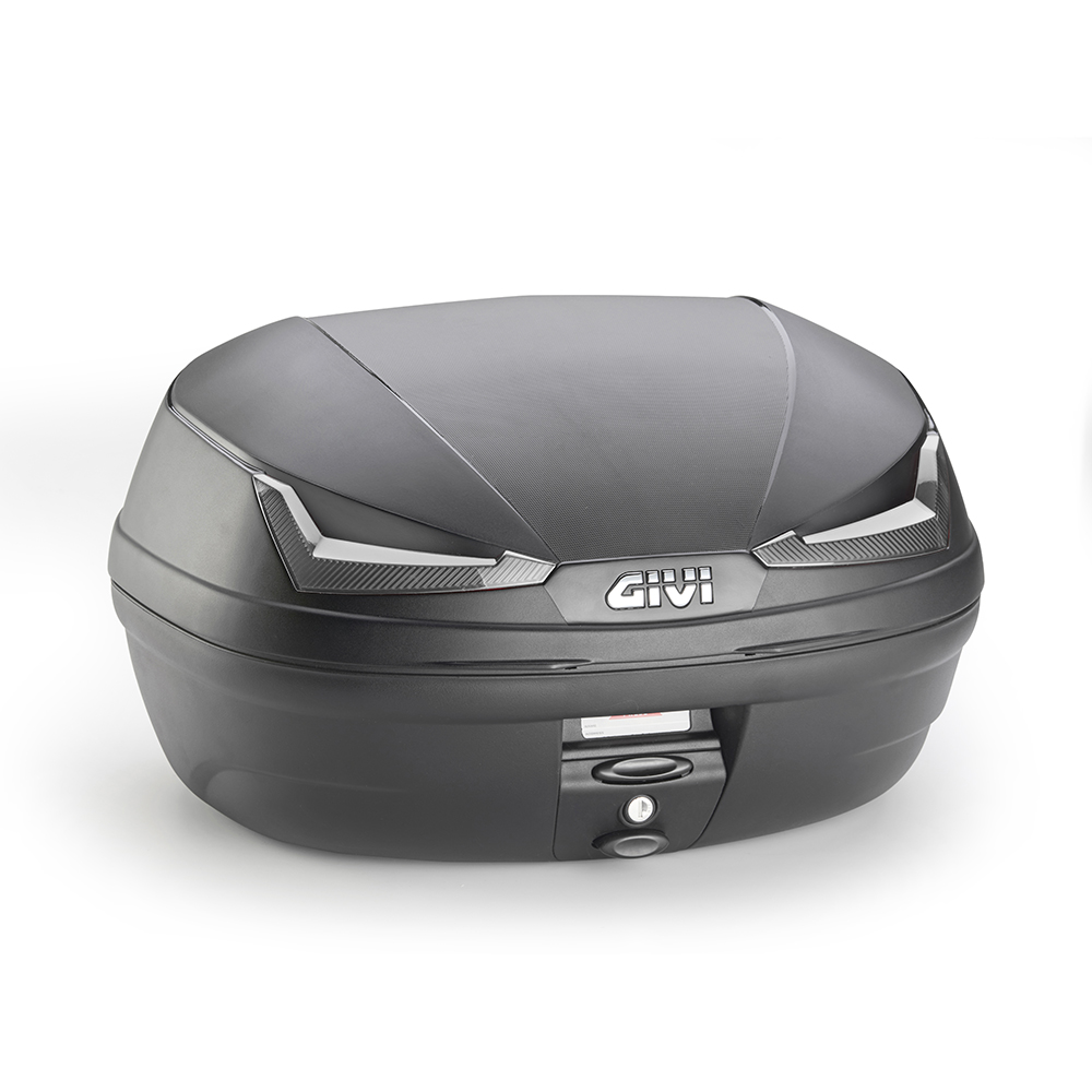 BAULETTO GIVI E455NT MONOLOCK SIMPLY IV TECH NERO 45LT CON PIASTRA UNIVERSALE