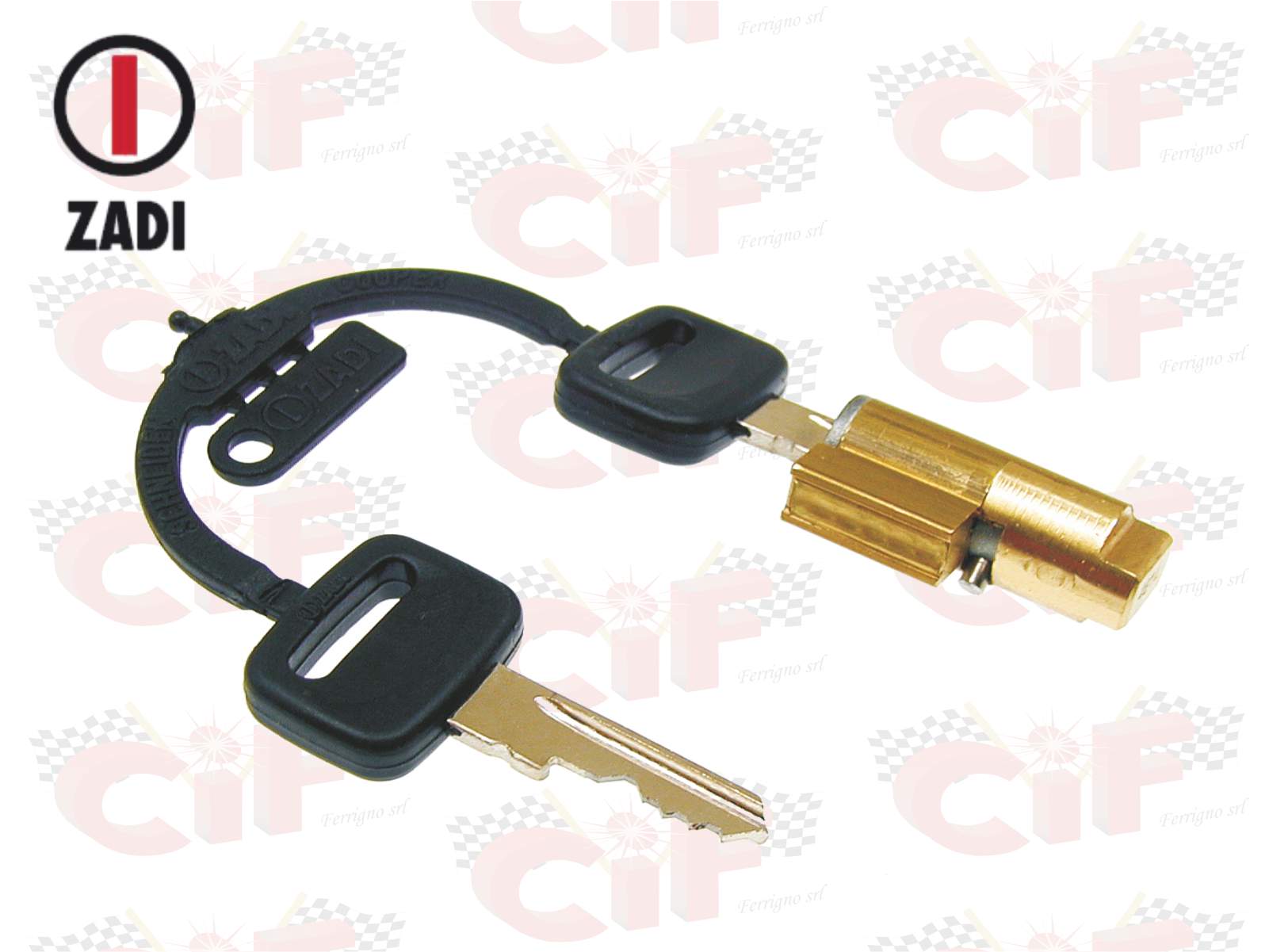 SERRATURA BLOCCASTERZO CORTA GUIDA mm.6 PIAGGIO 50 CIAO - PX - SI' - BRAVO - BOXER