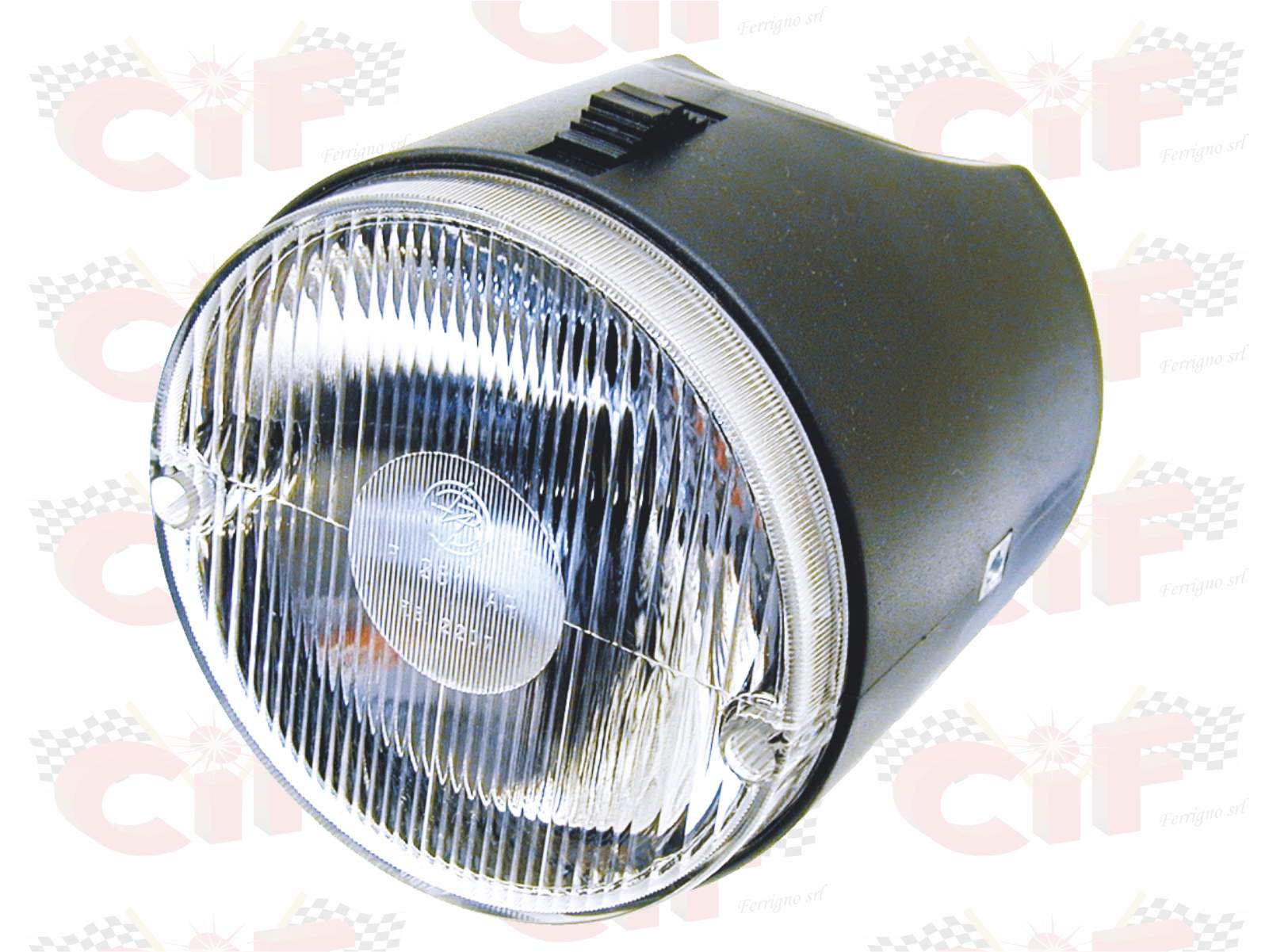 Fanale Anteriore Faro Completo Nero Piaggio Si'-Si' FL