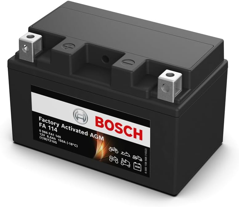 【1022】 Bosch Ytz10s Sealed Battery Kawasaki Ninja ZX-10RR Abs 1000 2017
