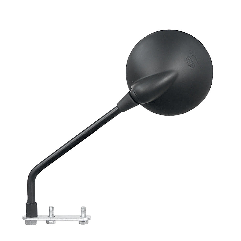 Specchio retrovisore FAR destro/sinistro nero Vespa PX 125 150 200 Special 50 ET3 125 Primavera PK