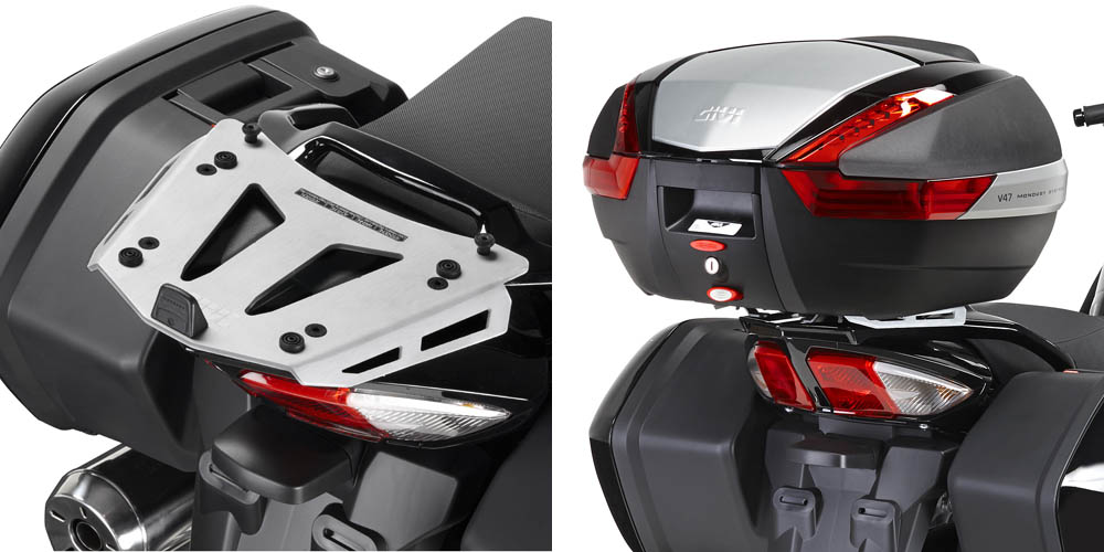 GIVI SRA2109 PIASTRA IN ALLUMINIO PER BAULETTO MONOKEY YAMAHA FJR 1300 2006-2020