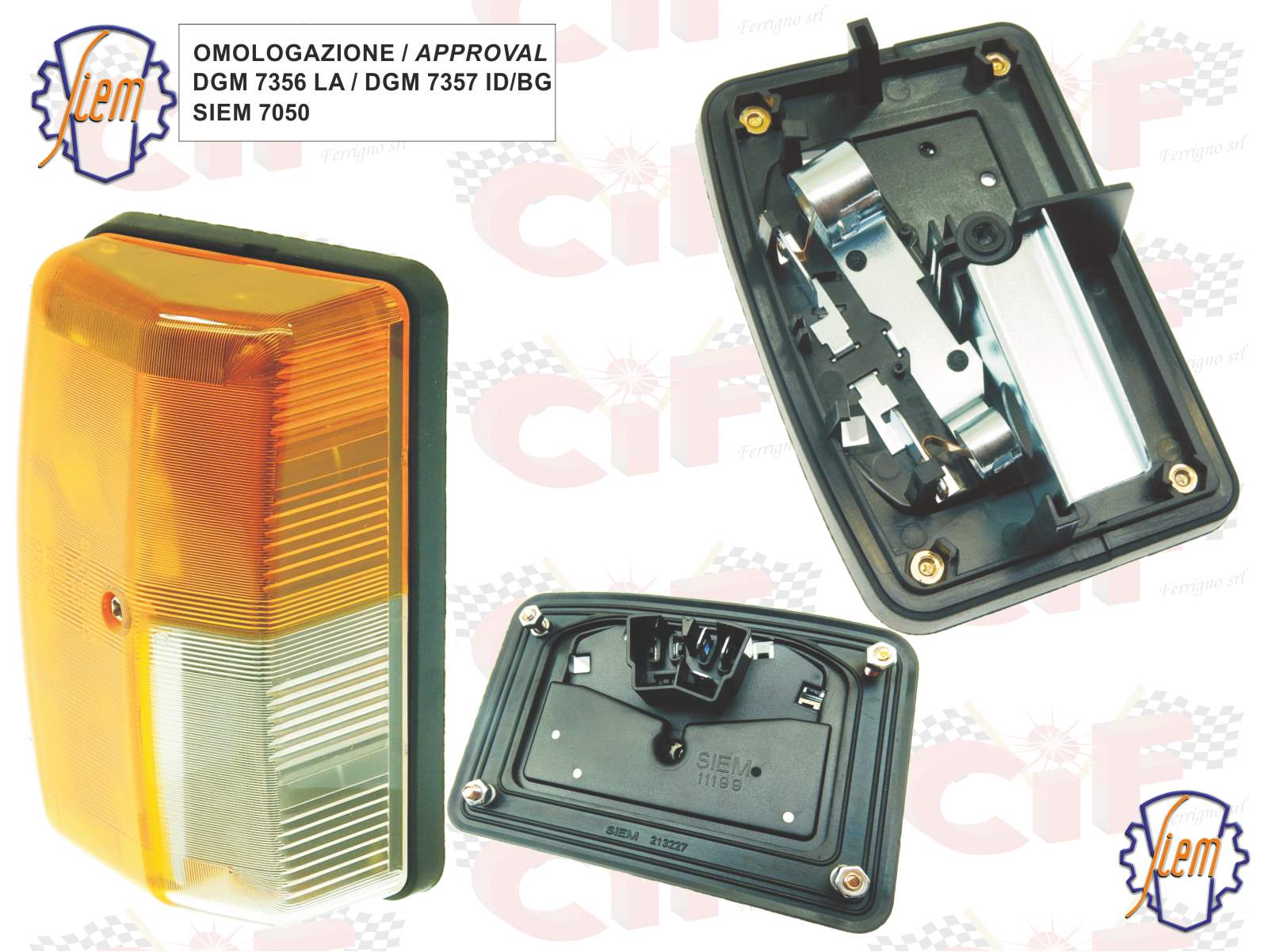 Indicatore Di Direzione Anteriore Destro Siem Ape Mp P501-P601-P601v