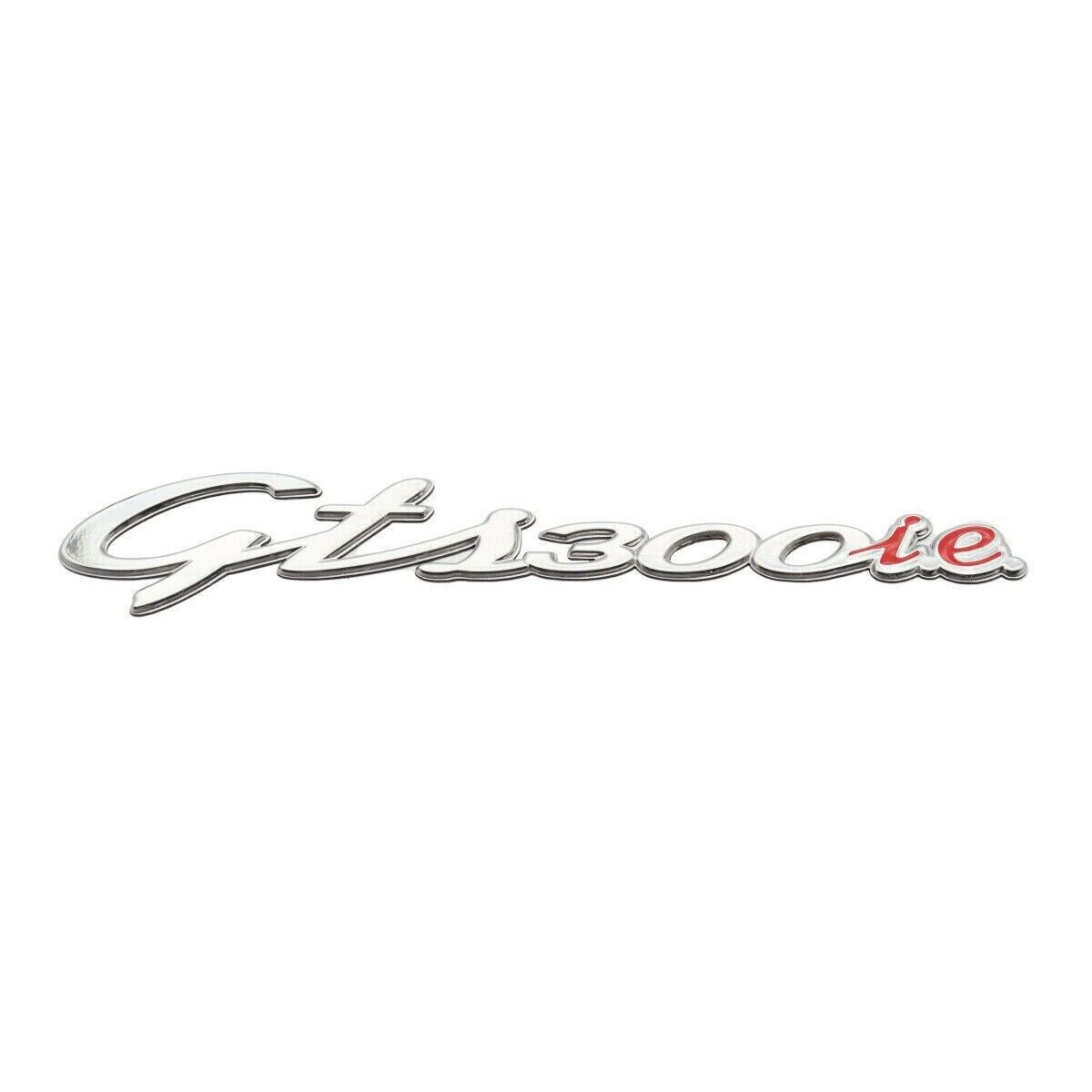 Targhetta scritta GTS 300 ie laterale Originale Piaggio Vespa 656238