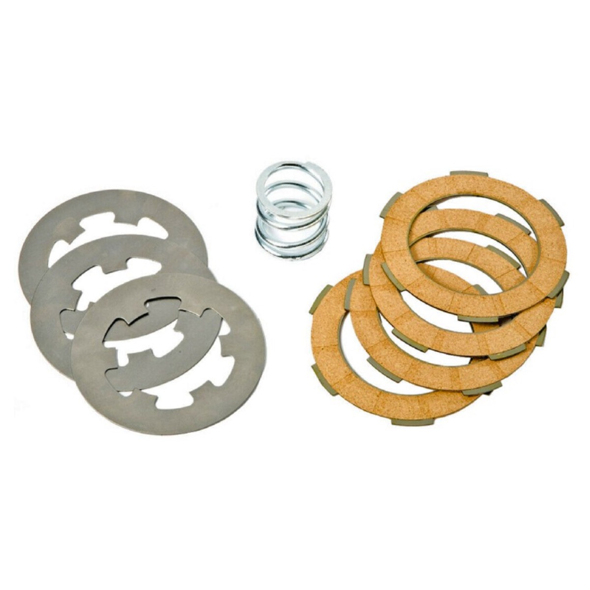 KIT 4 DISCHI FRIZIONE MOLLA RINFORZATA VESPA 50 SPECIAL L R N - APE - ET3 125 PRIMAVERA