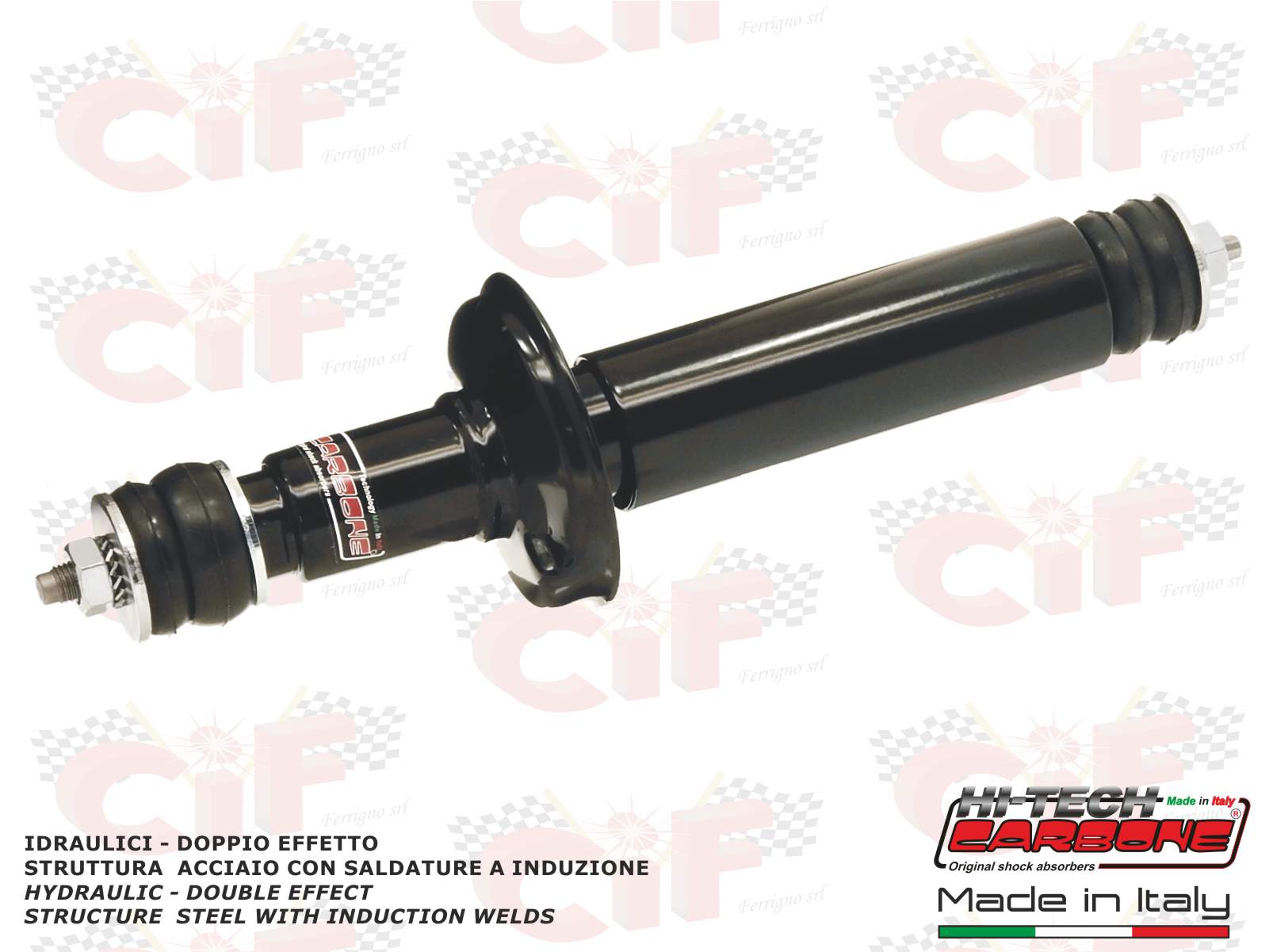AMMORTIZZATORE POSTERIORE CARBONE APE P50 - TM P50 - FL - FL2 50 FL3 EUROPA 50 APE RST MIX 50