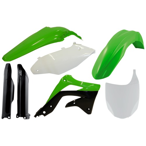 ACERBIS KIT CARENE PLASTICHE PER KAWASAKI ORIGINALE KAWASAKI KX 450 F 2012 0016321.553