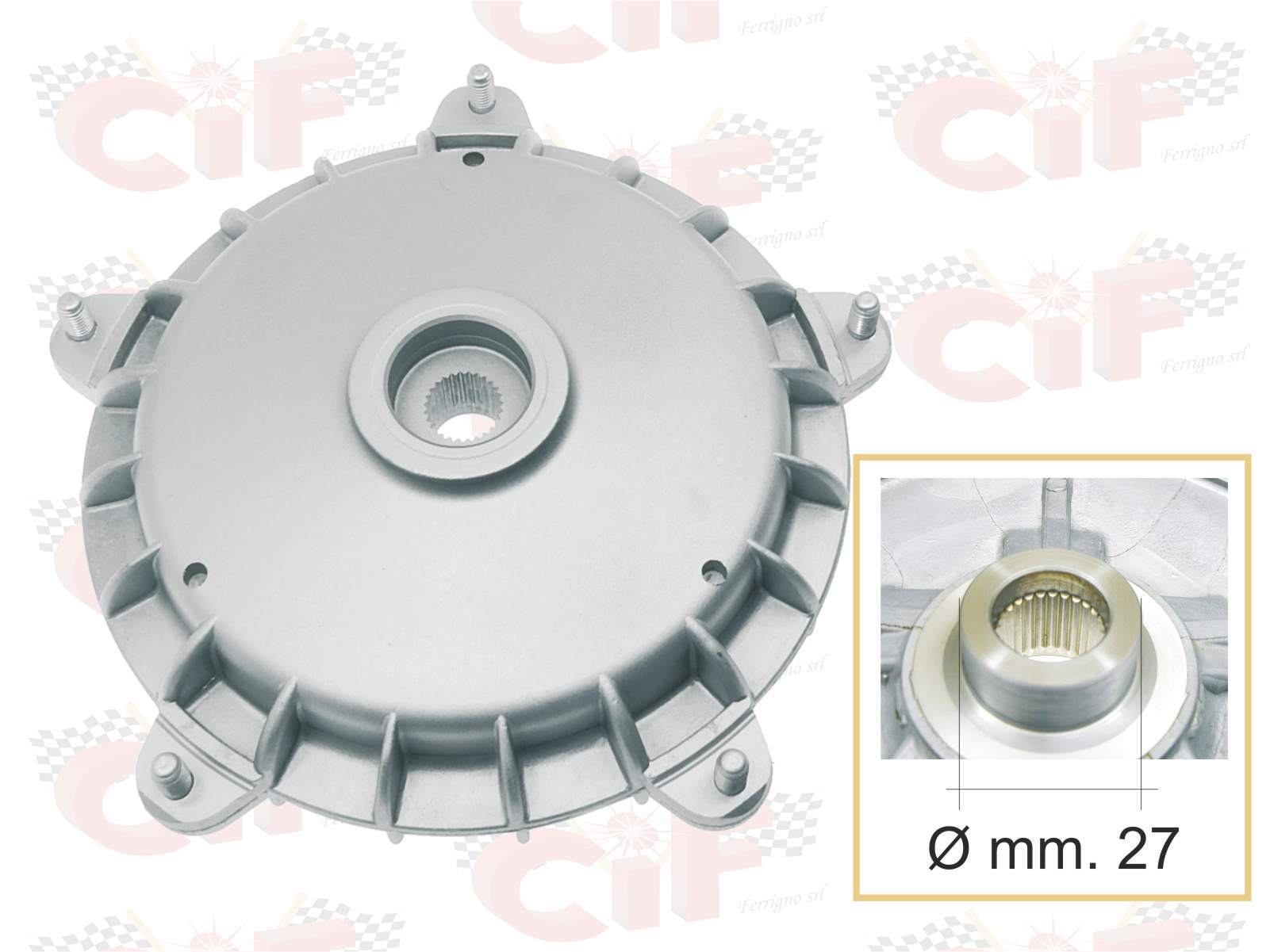TAMBURO FRENO POSTERIORE VESPA PX PE 1977-1982 SPRINT - GL 150 rif. 78480