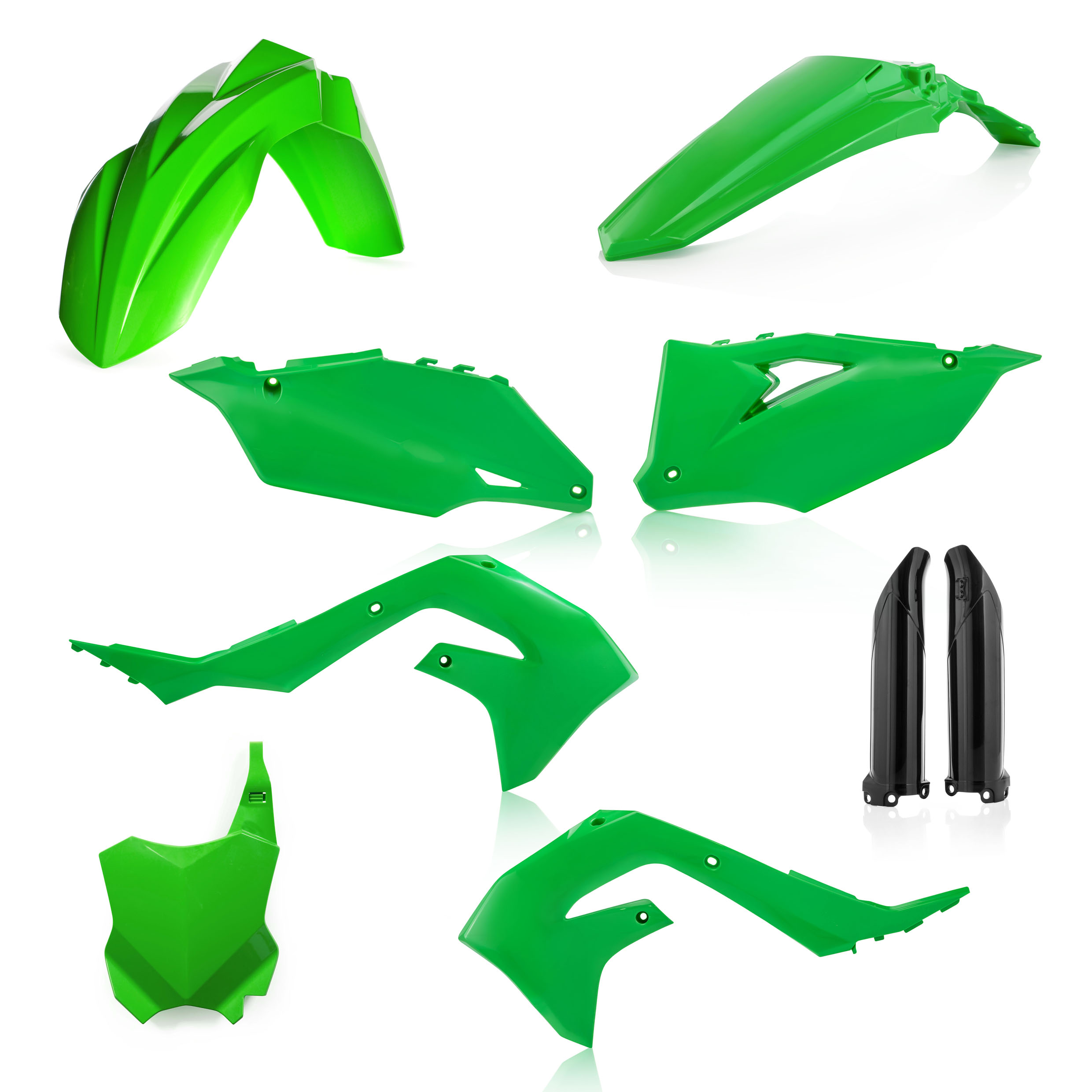 ACERBIS KIT CARENE PLASTICHE PER KAWASAKI ORIGINALE KAWASAKI KX 250 4T 2021-2024 0023649.553.020