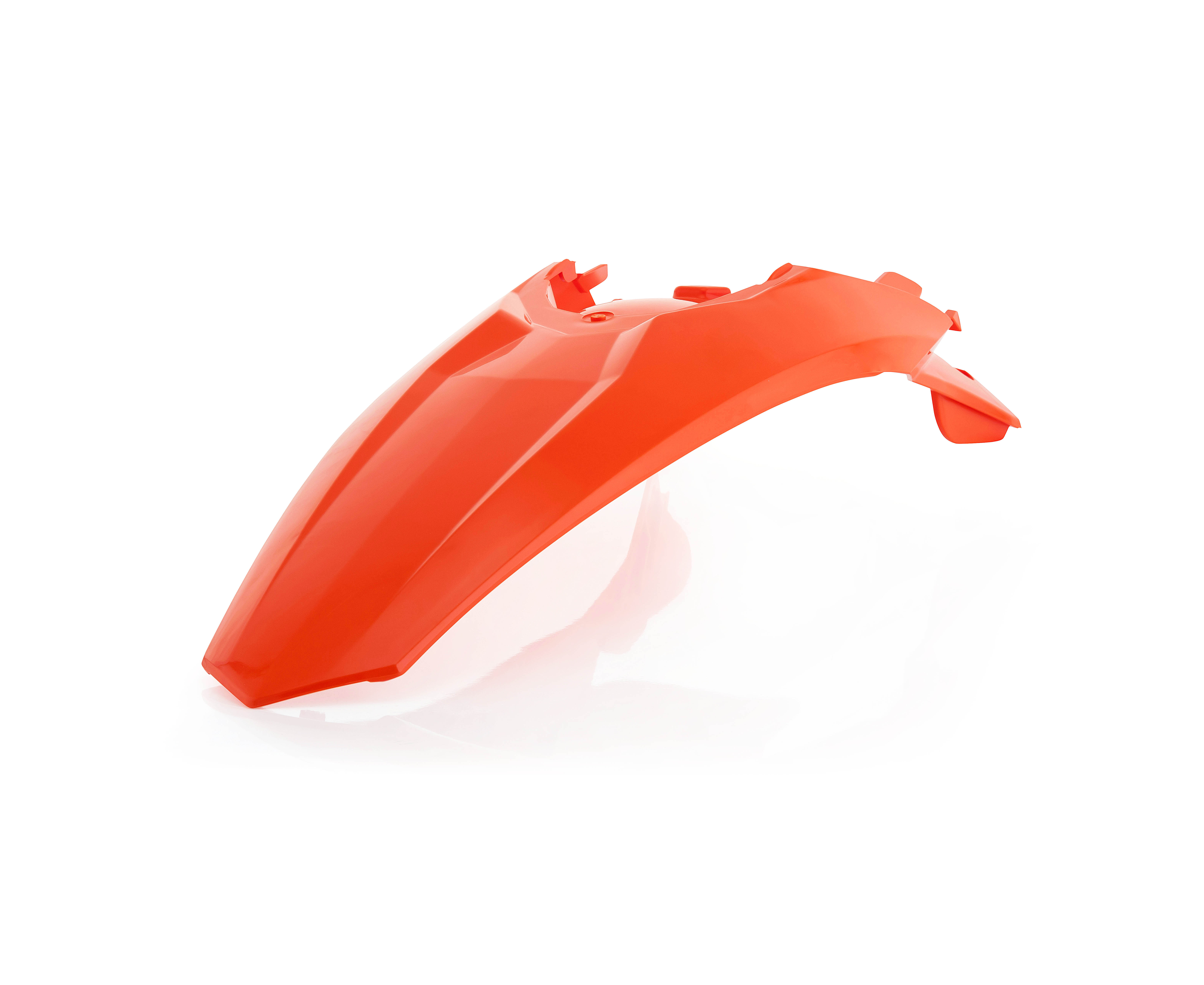 ACERBIS PARAFANGO POSTERIORE ARANCIO 2 KTM EXC 125 2012 2013 2014 2015 2016 0016232.011.016