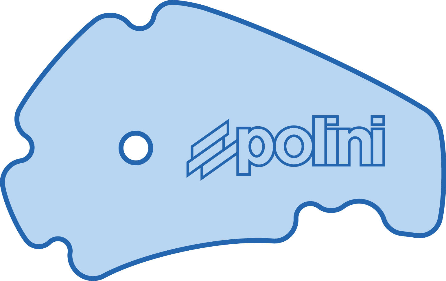 Polini 203.0134 Filtro Aria Piaggio Piaggio Beverly Mp3 X7 125/200/250/300/400