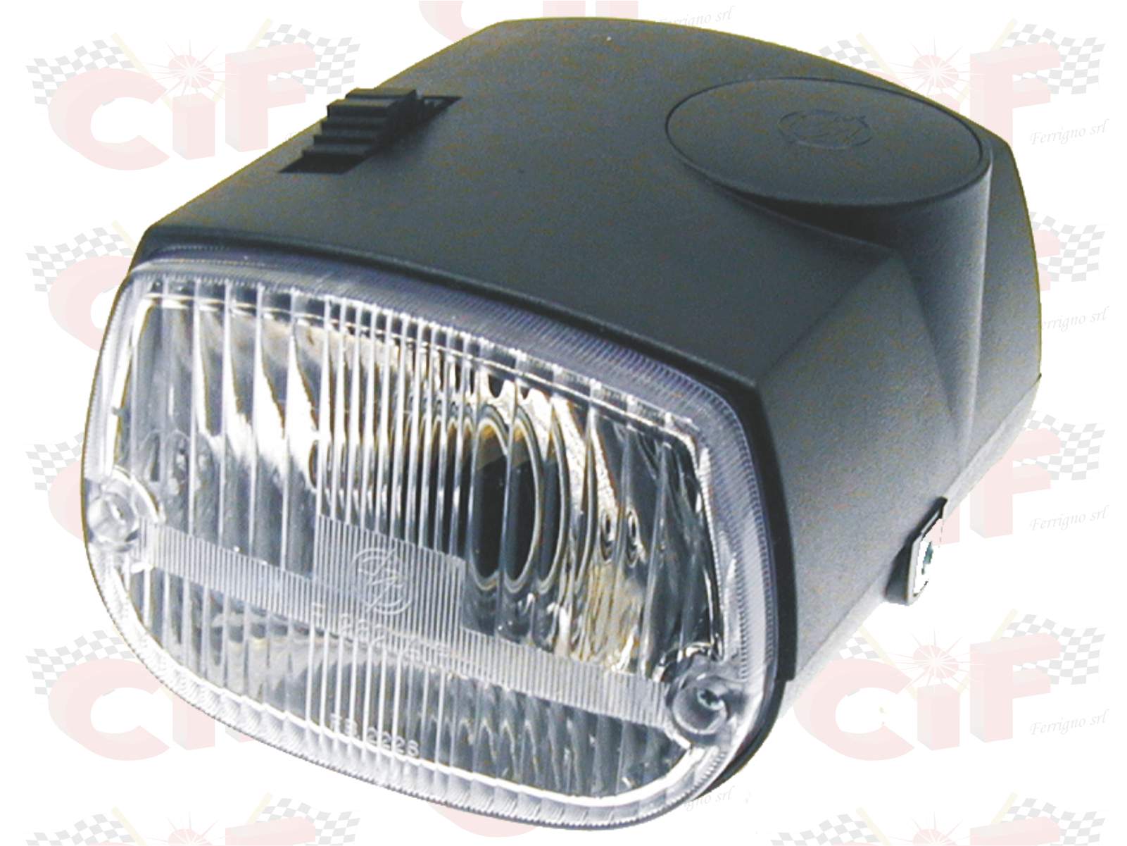 Fanale Anteriore Faro Completo Nero Ciao P-Pv-PX-PXv