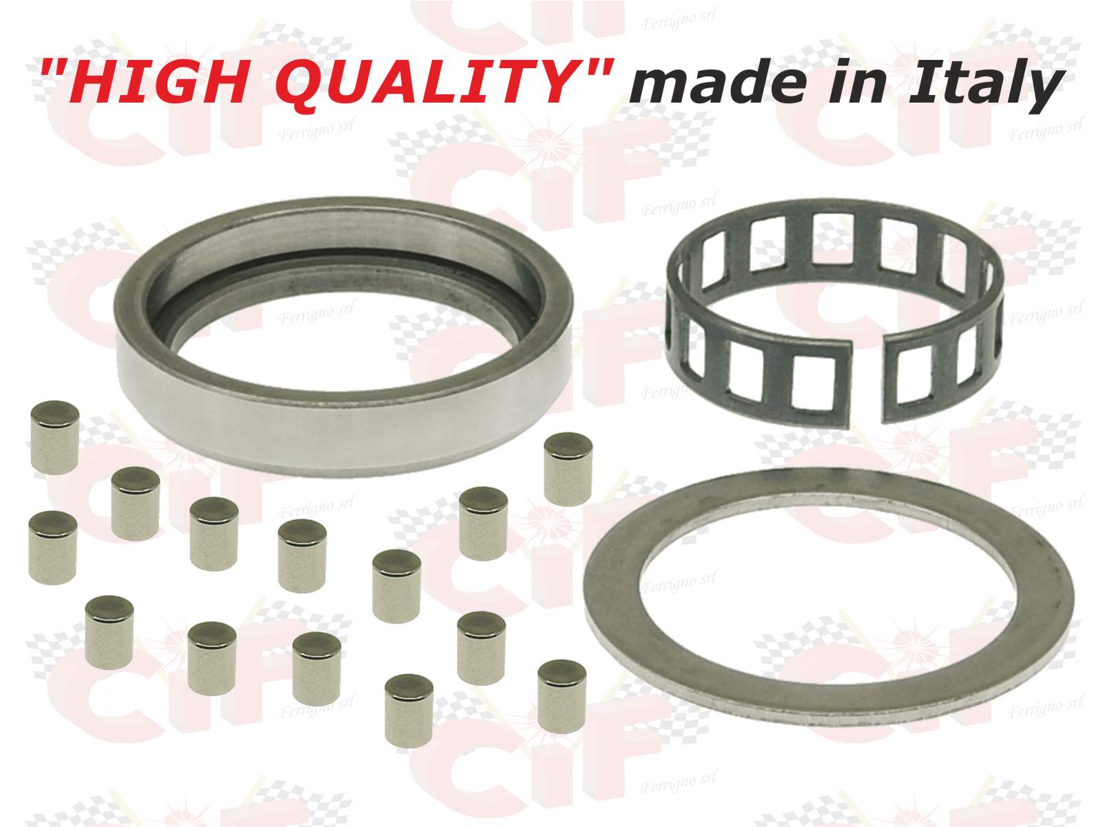 KIT CUSCINETTO HIGH QUALITY PER ALBERO RUOTA VESPA 125 VNA VNB VBA VBB 150