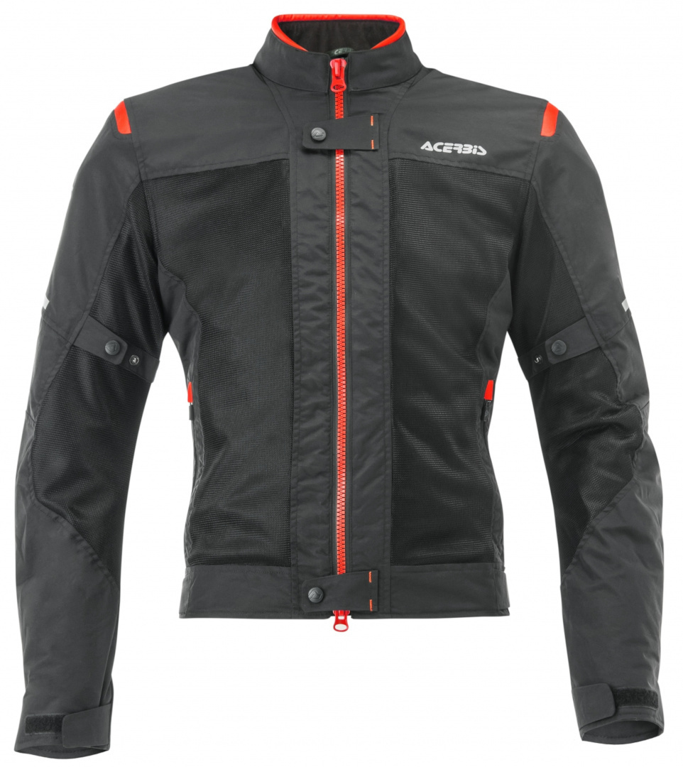 COMPLETO MOTO GIACCA PANTALONI ACERBIS ADVENTURE ENDURO TURISMO GRIGIO/NERO