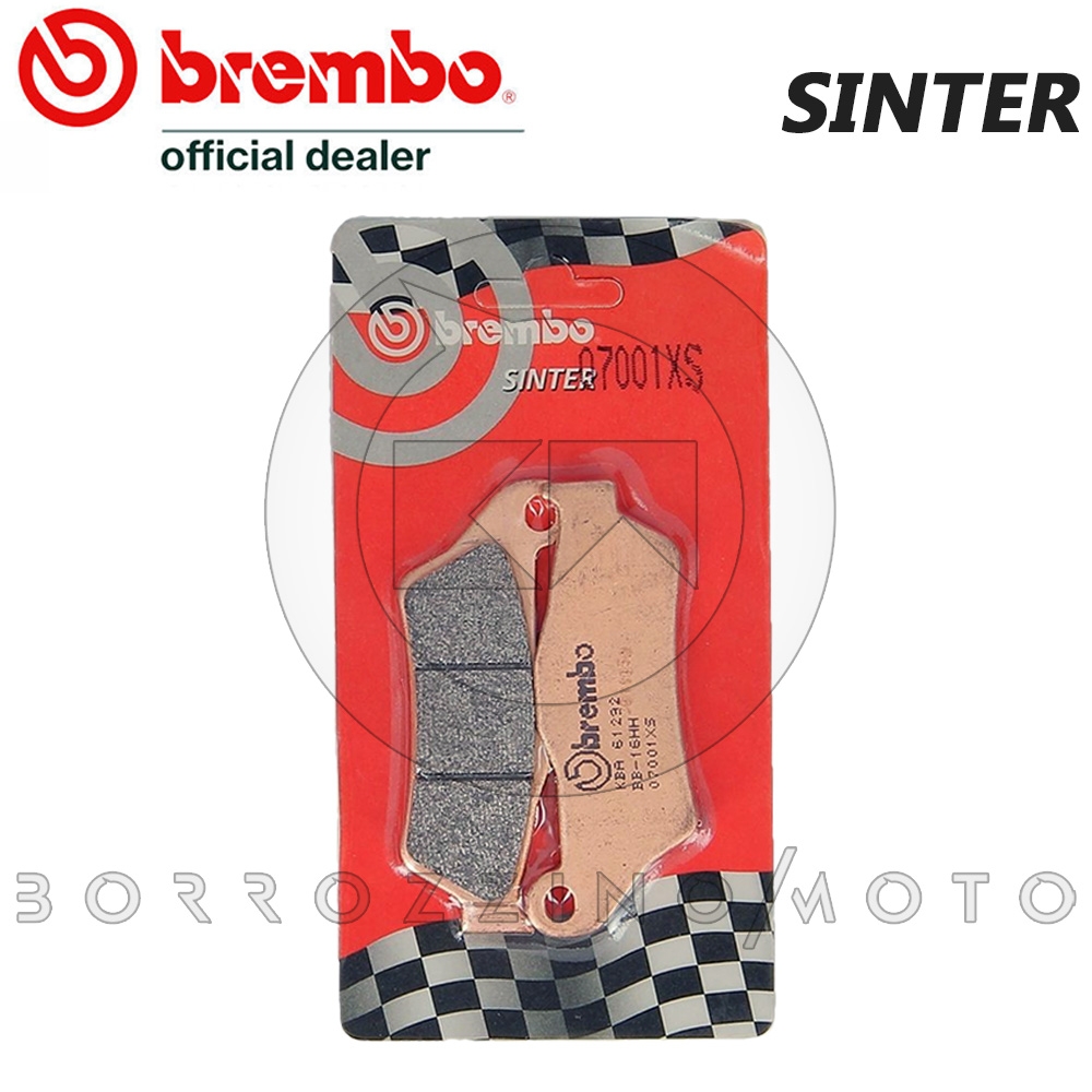 PASTIGLIE FRENO ANTERIORI BREMBO SINTER XS
