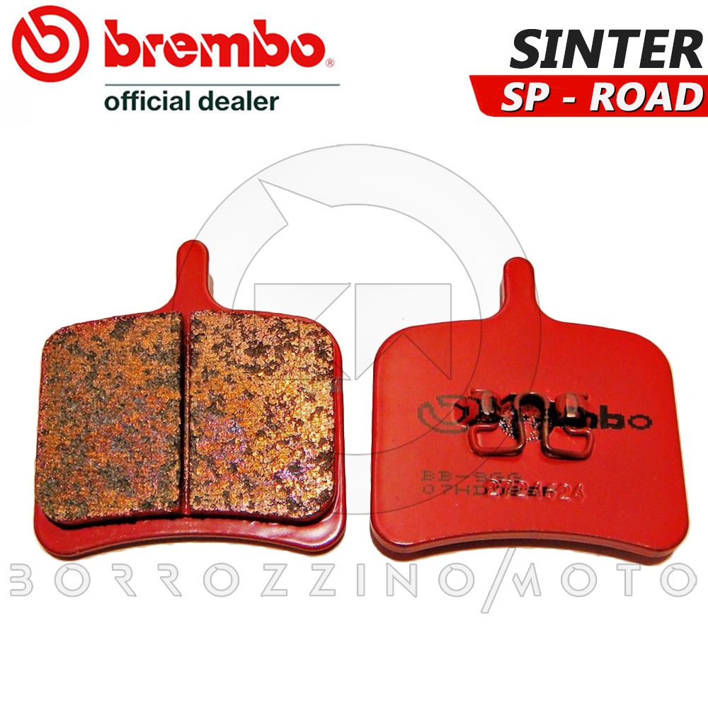 KIT PASTIGLIE FRENO POSTERIORE BREMBO SINTER ROSSE 07HD08SP BUELL CR / R 1125