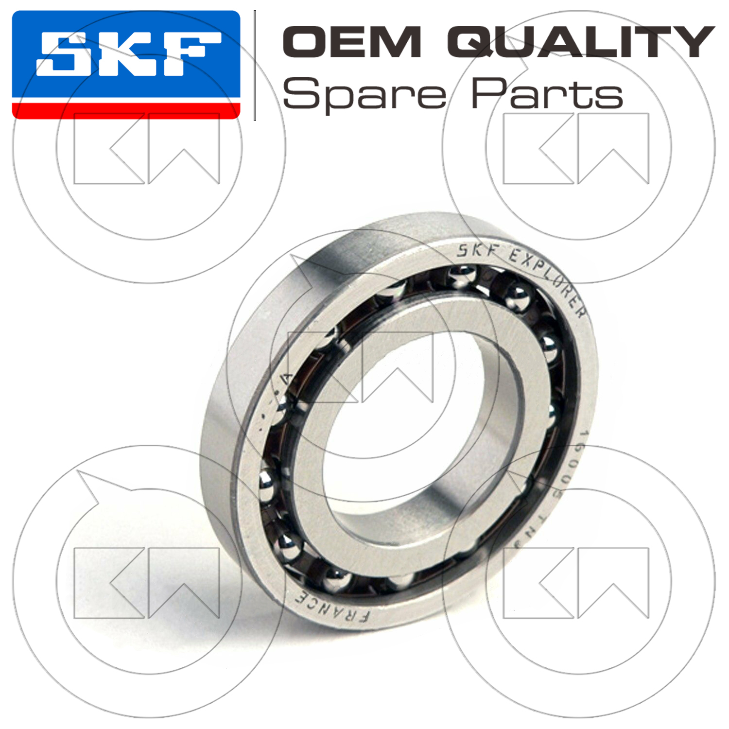 CUSCINETTO CAMPANA FRIZIONE 25-47-8 SKF 16005 PER PIAGGIO APE 50