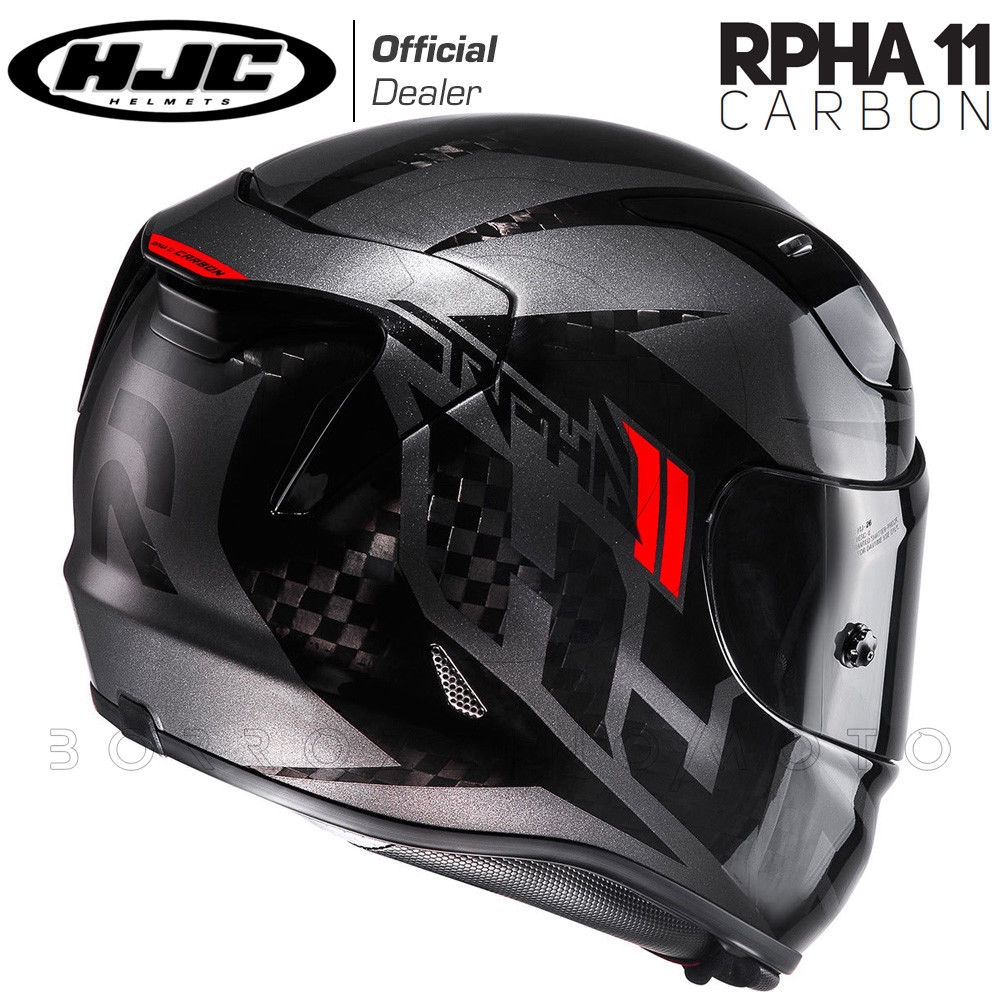 CASCO INTEGRALE HJC RPHA 11 LIGHTNING SAETTA MCQUEEN CARS