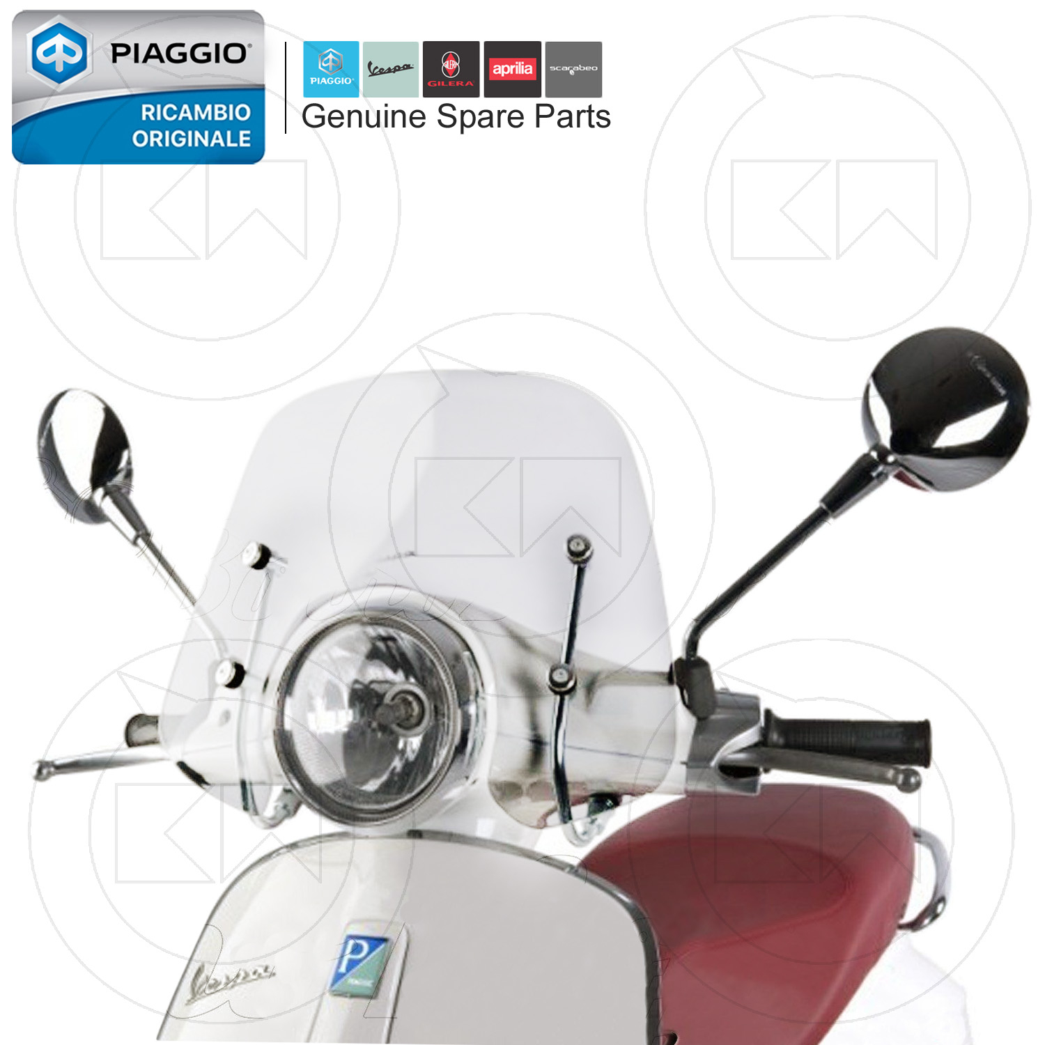 CUPOLINO BASSO ORIGINALE VESPA PRIMAVERA 50-125-150 2013/2019