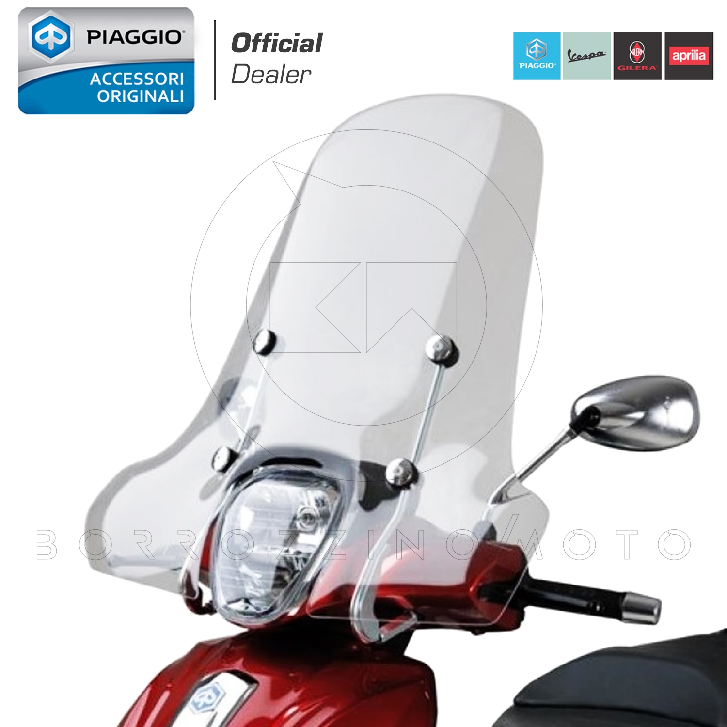 Cupolino per PIAGGIO BEVERLY 125 e 300 / Beverly RST 350 - Azienda leader  operante nel settore della progettazione e della realizzazione di accessori  per motocicli, scooter ed ATV
