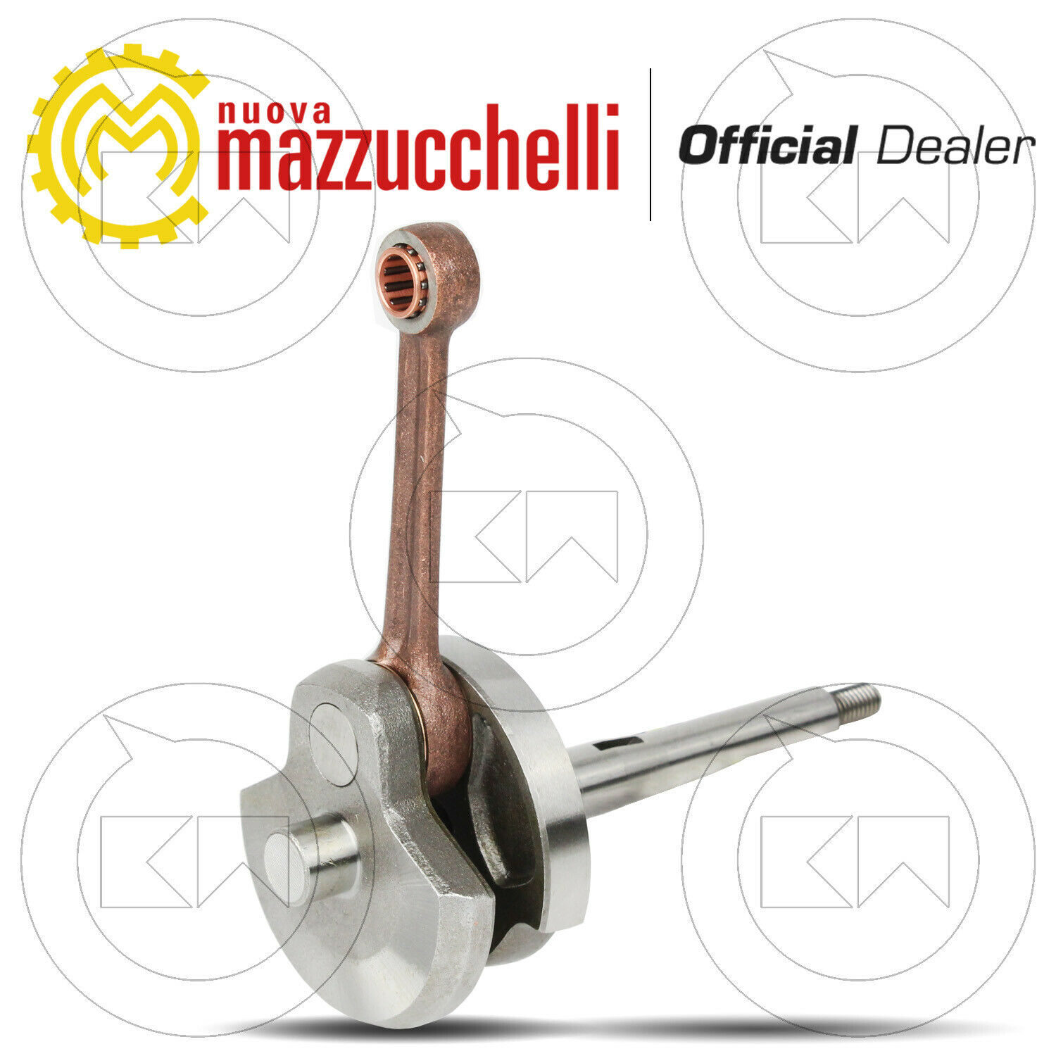 ALBERO MOTORE MAZZUCCHELLI SP.10 PIAGGIO SI CIAO BRAVO 50