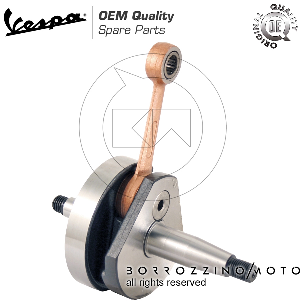 ALBERO MOTORE VESPA PK 50 XL OEM QUALITY CORSA 43mm CONO VOLANO 20