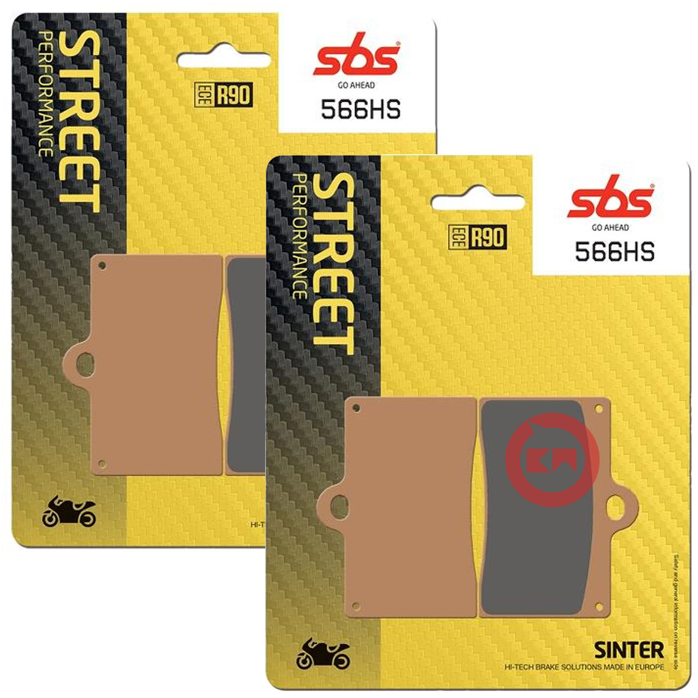 SBS 566HS KIT PASTIGLIE FRENO ANTERIORE DUCATI MONSTER 900 1993-1999
