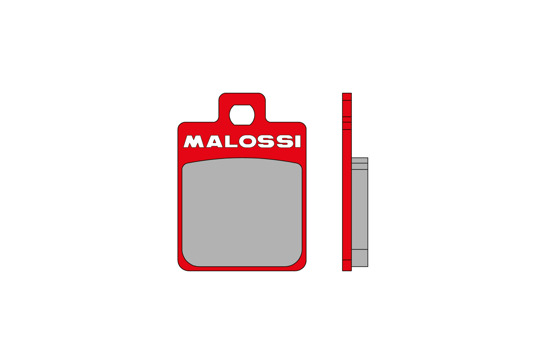 6215006BR MALOSSI PASTIGLIE FRENO POSTERIORE BRAKE PADS MHR GILERA RUNNER FX 125 2T LC