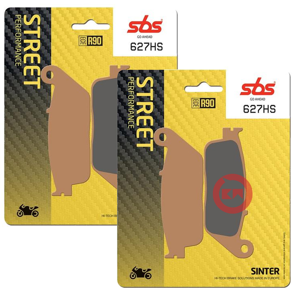 SBS 627HS KIT PASTIGLIE FRENO ANTERIORE HONDA CB F HORNET S 600 2003-2006