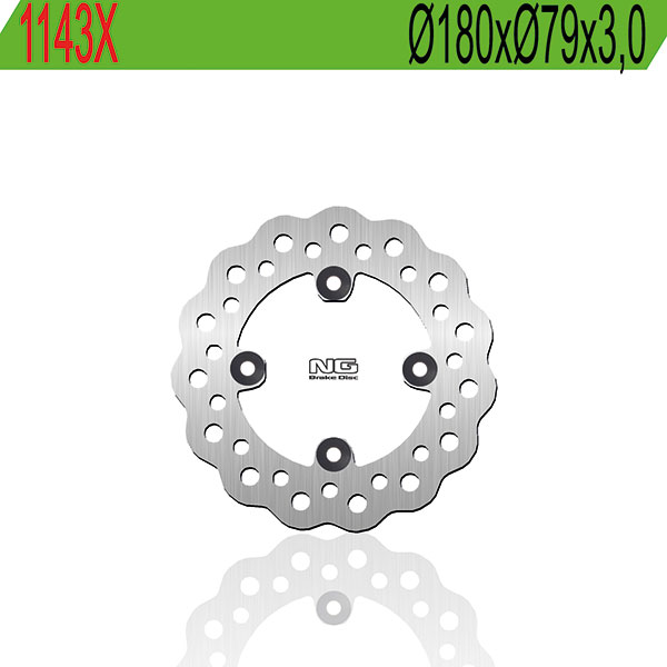 DISCO FRENO ANTERIORE NG 1143X WAVE KAWASAKI KX 65 2000-2018