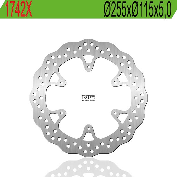 DISCO FRENO POSTERIORE NG 1742X WAVE BENELLI TRE K AMAZONAS 1130 2007-2011