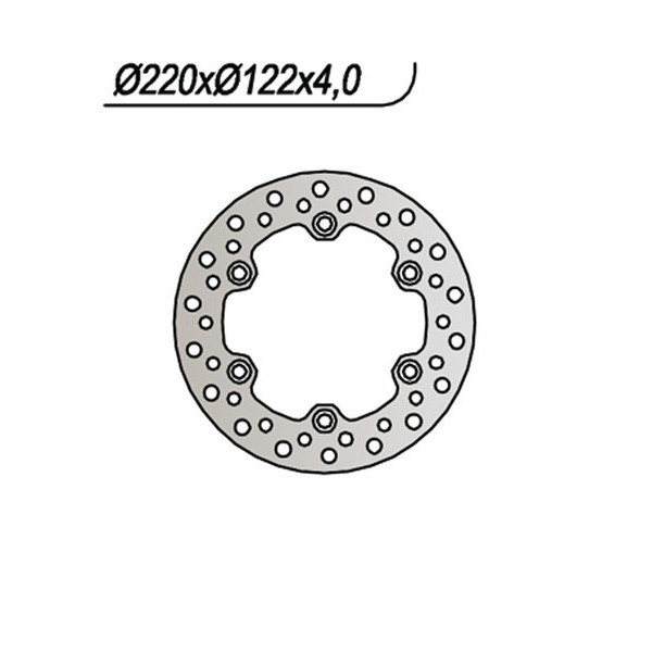 DISCO FRENO POSTERIORE NG 761 UNIVERSALE UNIVERSALE 0 Univ.