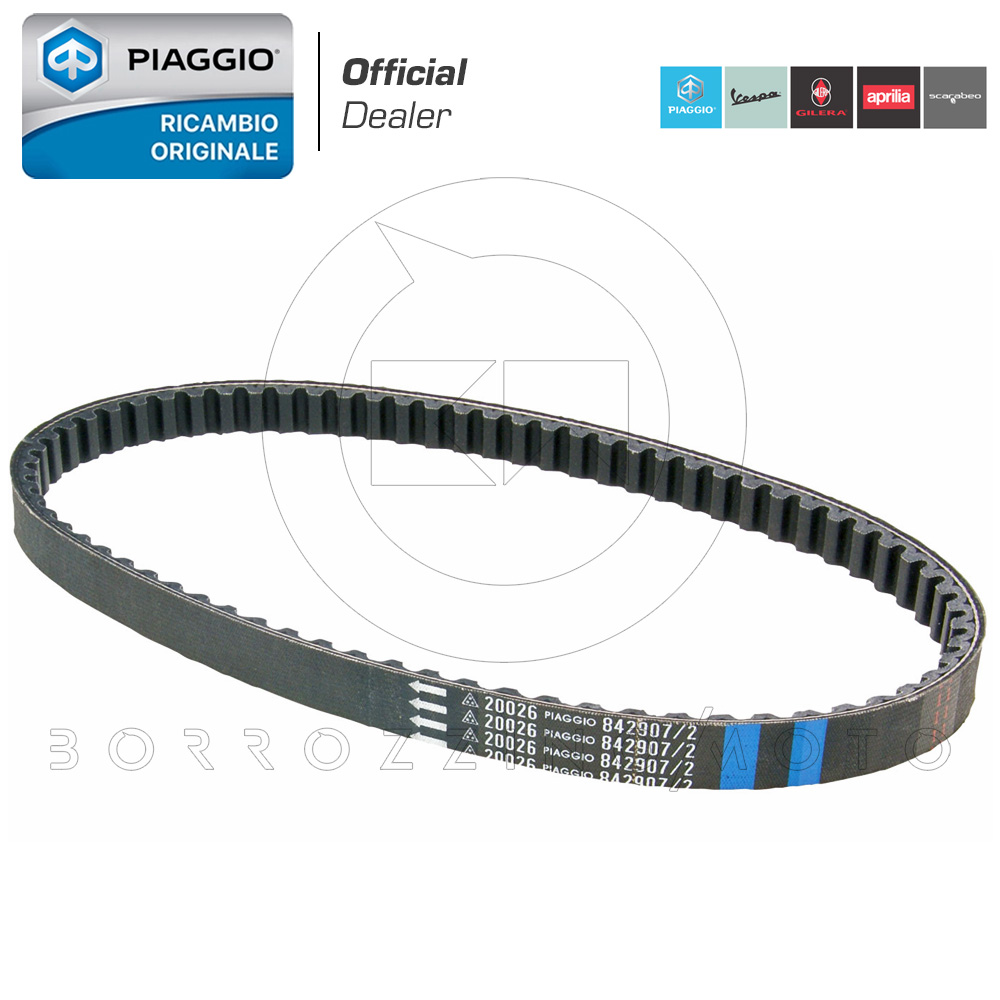 CINGHIA TRASMISSIONE VARIATORE ORIGINALE PIAGGIO VESPA GTS SUPER 300 2008-2016 