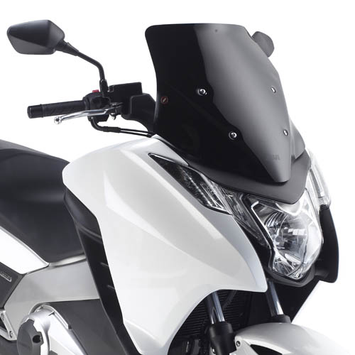 PARABREZZA SPOILER CUPOLINO NERO BASSO SPORTIVO D1109B HONDA INTEGRA 750 2014-2020