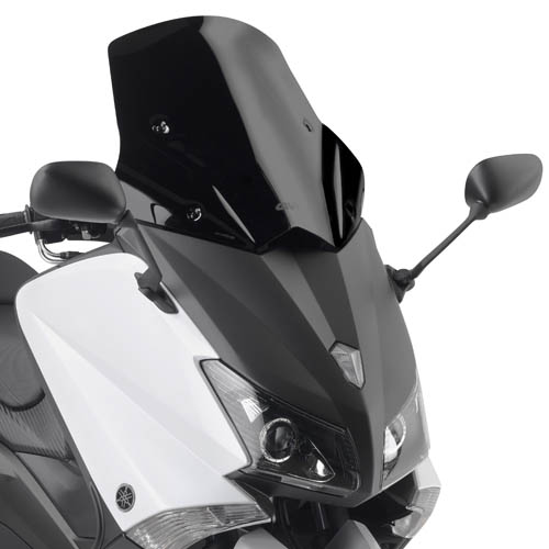 PARABREZZA SPOILER CUPOLINO NERO BASSO SPORTIVO D2013B YAMAHA T-MAX 530 2012-2016