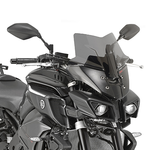 PARABREZZA SPOILER CUPOLINO FUMÈ BASSO SPORTIVO D2129B YAMAHA MT-10 2016-2021