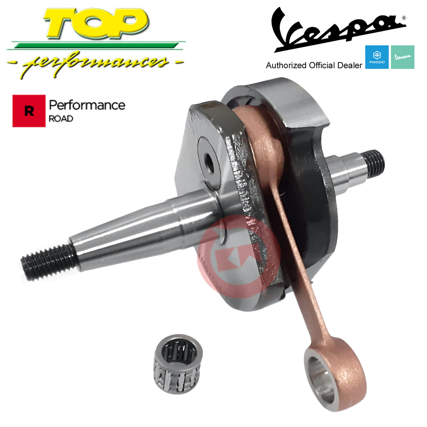 ALBERO MOTORE ANTICIPATO TOP PERFORMANCES VESPA PK 50 XL RUSH FL N APE CONO 20mm