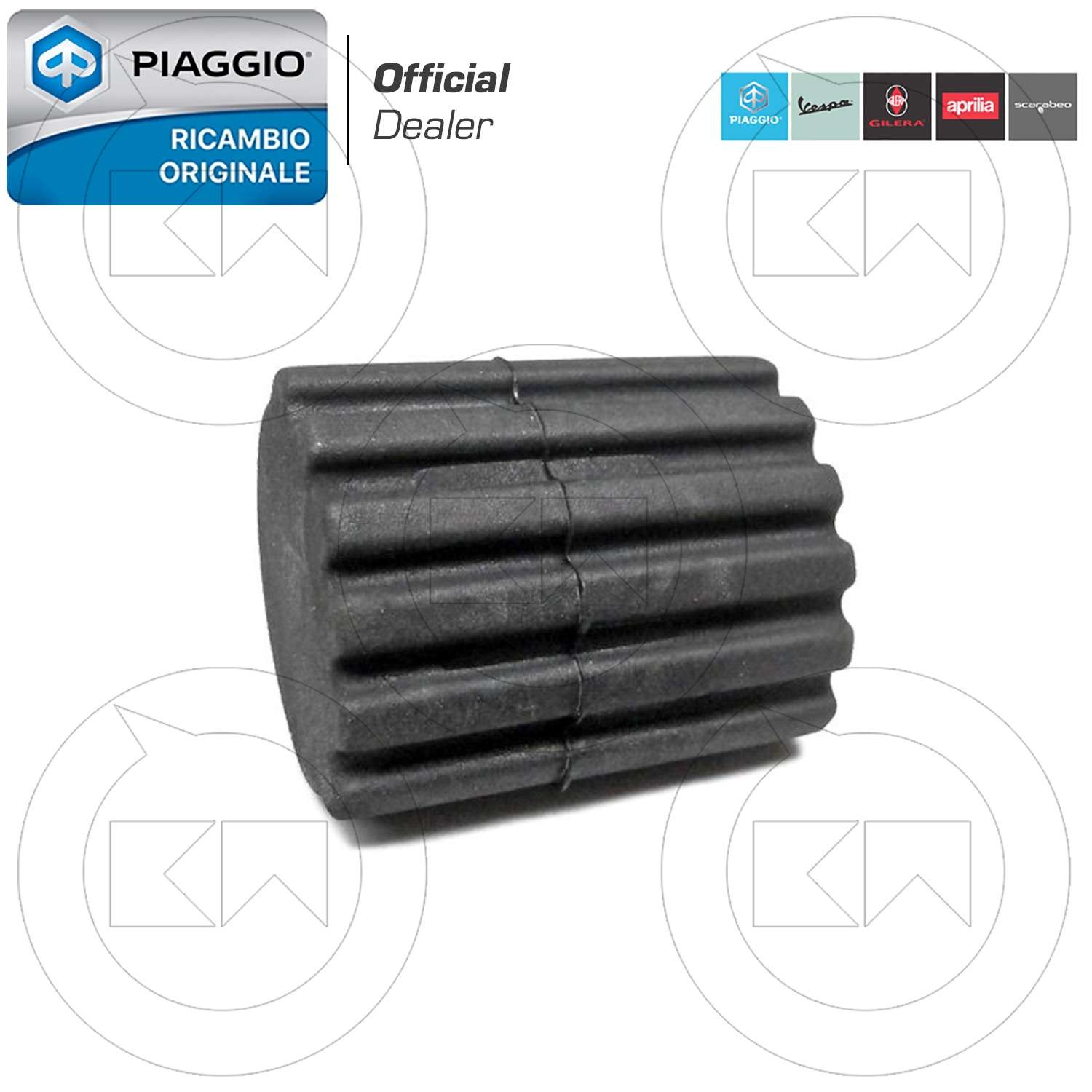 GOMMINO PEDALE FRENO ORIGINALE VESPA PX
