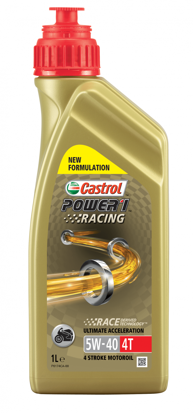 1Lt OLIO MOTORE CASTROL POWER 1 RACING 5W40 - 100% SINTETICO