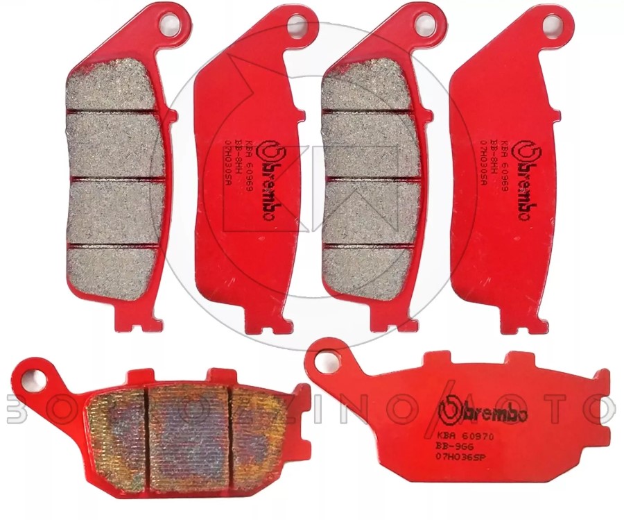 Bremsbeläge Vorne Hinten BREMBO Für Honda SH300 Ie 2010 2011