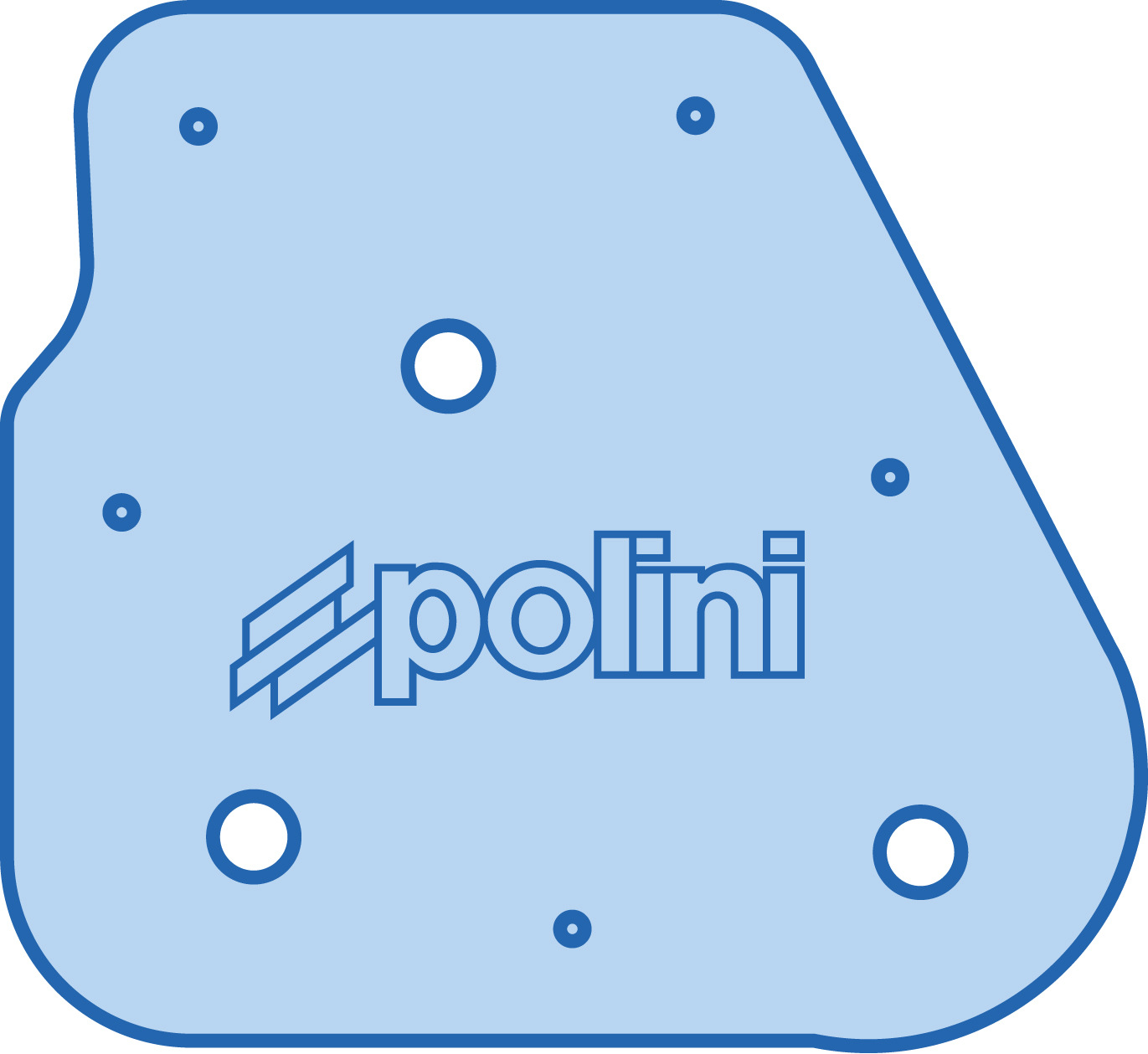 Polini 203.0130 Filtro Aria Malaguti F10-Mbk-Yamaha Aerox